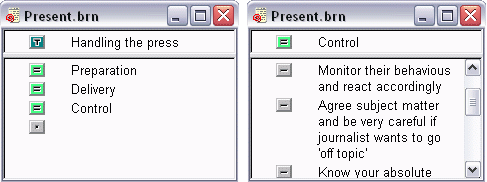 Training topics
